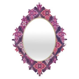 Deny Designs Khristian Howell Provencal Lavender 5 Baroque Mirror   Wall Mirrors