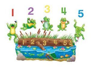 * FIVE SPECKLED FROGS FLANNELBOARD   Early Childhood Development Products