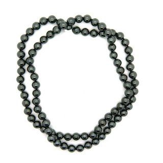 Pearlz Ocean Hematite Knotted Endless Necklace Strand Necklaces Jewelry
