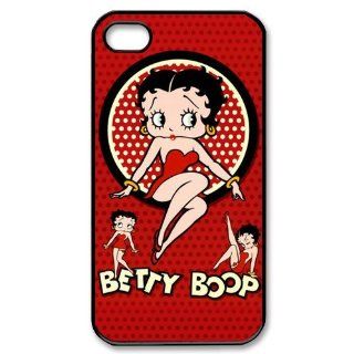 betty boop iPhone Case for Apple iPhone 4 / 4S Case CustomizeCase Store Cell Phones & Accessories