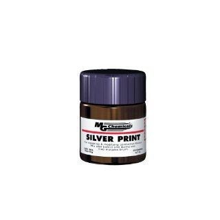 MG Chemicals 842 Silver Print Conductive Liquid Paint, 20g Container Conductive Silver Ink