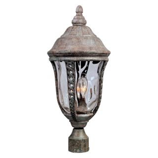 Maxim Whittier DC Outdoor Post Lantern   21H in. Earth Tone   Outdoor Post Lighting