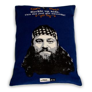 Duck Dynasty   Willie   Character Quote Buckle Pet Bed Up 27 x 36 Softies Blue   Dog Beds