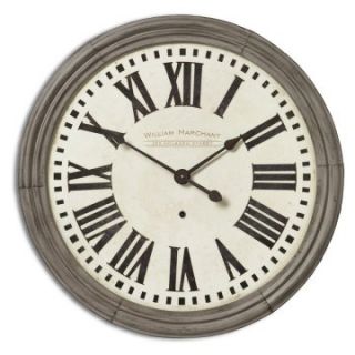 Uttermost William Marchant Cream 27 in. Wall Clock   Wall Clocks