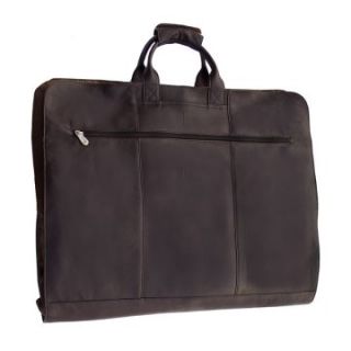Piel Leather Garment Cover   Chocolate   Luggage