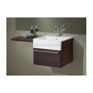 Cheviot 1236 Optional Wall Hung Cabinet Unit & Shelf for 1235 Lavatory Sink   Bathroom Sinks  