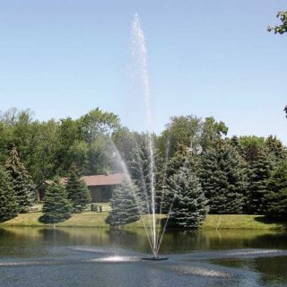 Scott Aerator Clover 1 1/2 hp Big Shot Outdoor Fountain   Fountains