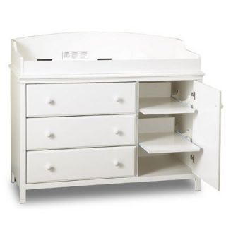 South Shore Cotton Candy 3 Drawer Changing Table   Nursery Furniture