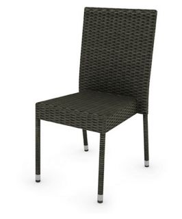 Sonax Park Terrace All Weather Wicker Patio Dining Chairs   Set of 4   Wicker Chairs & Seating