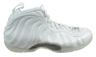 Nike Air Foamposite One "Whiteout" Men's Basketball Shoes White/Metallic Silver Shoes