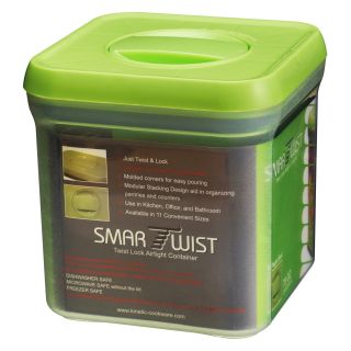 Kinetic SmarTwist Series 10 c. Food Storage Container   Square   Storage Containers