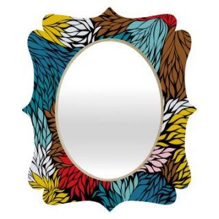 Deny Designs Khristian Howell Nolita Quatrefoil Mirror   Wall Mirrors