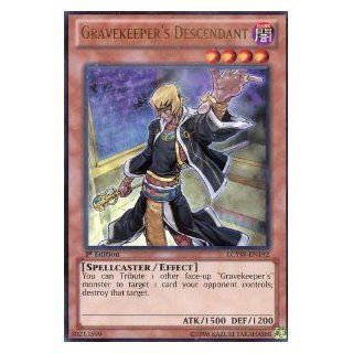 Yu Gi Oh   Gravekeeper's Descendant (LCYW EN192)   Legendary Collection 3 Yugi's World   Limited Edition   Ultra Rare Toys & Games