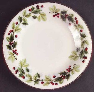 Gibson Designs Holiday Classics Salad Plate, Fine China Dinnerware Kitchen & Dining