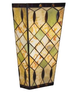 Kichler Art Glass Creations Wall Sconce   17.75L in. Bronze   Tiffany Wall Lights