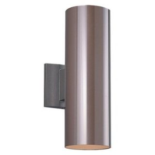 Sea Gull Outdoor Wall Cylinder   18H in. Bronze   Outdoor Wall Lights