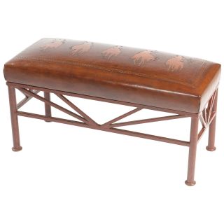 Posse Simple Iron Bench   Bedroom Benches