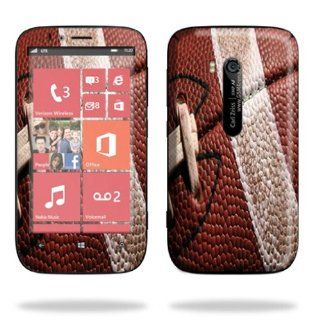 MightySkins Protective Skin Decal Cover for Nokia Lumia 822 Cell Phone T Mobile Sticker Skins Football Cell Phones & Accessories