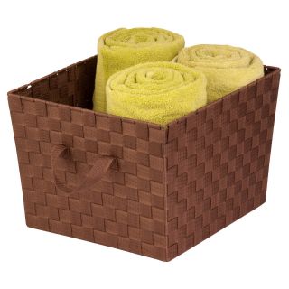 Honey Can Do Large Woven Strap Tote   Decorative Boxes & Baskets