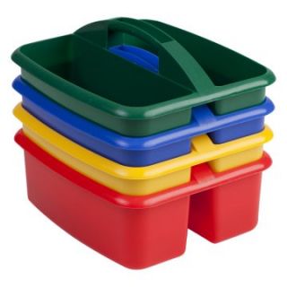 ECR4KIDS Large Art Caddy   3 sets of 4 Multicolor Assortment   Learning Aids