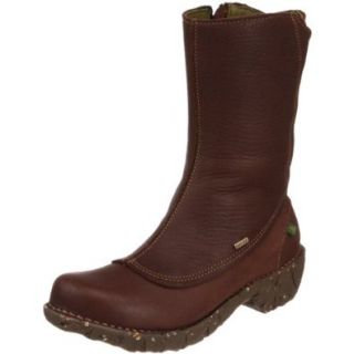 El Naturalista Women's N823 Green Water Boot, Brown, 36 M EU / 6 B(M) US Drgf Shoes