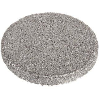 Sintered Metal 316L Stainless Steel Filter Disc, 1/2" Diameter, 1/16" Thick, 0.2 Micron Pore Size (Pack of 10) Science Lab Filters