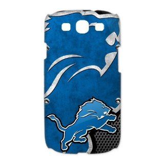 NFL Detroit Lions Samsung Galaxy S3 I9300/I9308/I939 Case Cover Detroit Lions Galaxy S3 Cases Middle Logo Blue  Players & Accessories