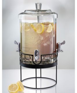 Artland Inc 84 oz. Turning Triple Beverage Jar   Beverage Dispensers