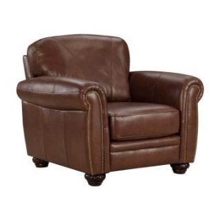 Royal Leather Donegal Club Chair   Leather Club Chairs