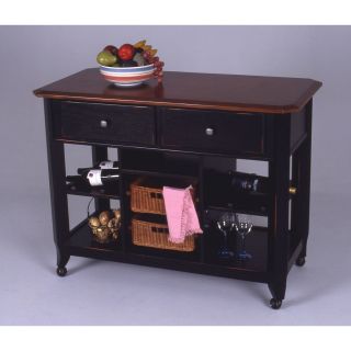 Fifth Avenue Cherry Kitchen Island   Kitchen Islands and Carts