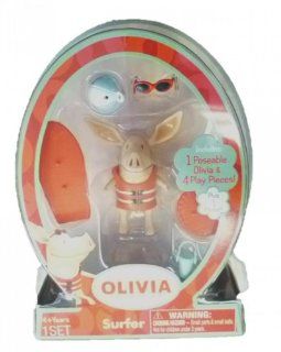 Olivia the Pig Mini Figure Surfer Toys & Games