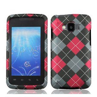 EagleCell Snap on Rubberized Hard Protector Case Cover for Huawei Fusion U8652   Hot Pink Cell Phones & Accessories