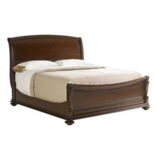 Stanley Continental Sleigh Bed 128 13 60   Barrel   California King   Sleigh Beds