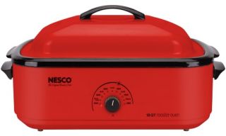 Nesco 4818 12 18 qt. Roaster Oven   Red   Roaster Ovens
