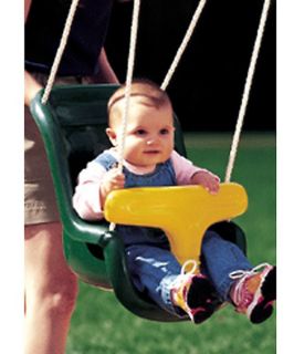 Kidwise Molded Infant Swing   Green/Yellow   Baby Swings