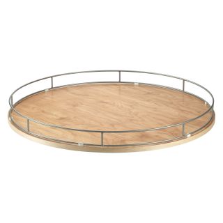 Hoffco Round Wire Spin Tray   set of 2   Cabinet Lazy Susans