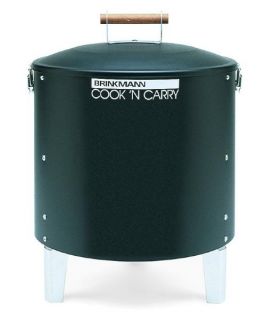 Brinkmann Cook'N Carry Charcoal Smoker & Grill   Charcoal Grills