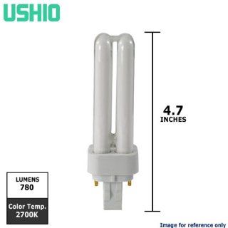 USHIO Compact Fluorescent 13w CF13D/827 Light Bulb    
