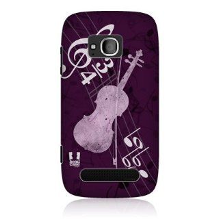 Head Case Violin Musika Design Protective Back Case Cover For Nokia Lumia 710 Cell Phones & Accessories