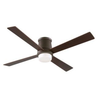 Fanimation Inlet 52 in. Indoor / Outdoor Ceiling Fan with Light   Ceiling Fans