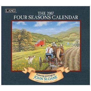Four Seasons by John Sloane 2007 Lang Wall Calendar 
