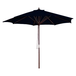 Jordan Manufacturing 9 ft. Wooden Market Umbrella   Patio Umbrellas