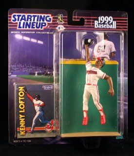 KENNY LOFTON / CLEVELAND INDIANS 1999 MLB Starting Lineup Action Figure & Exclusive Collector Trading Card Toys & Games