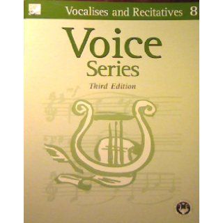 Voice Series Vocalises and Recitatives 8, 3rd Edition The Royal Conservatory of Music Books