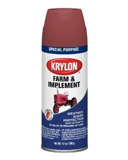 Krylon 1822 Massey Ferguson Red Farm and Implement Paint   12 oz. Aerosol Automotive