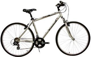 Columbia Journey Hybrid Bike, Silver, 19 Inch Frame Sports & Outdoors