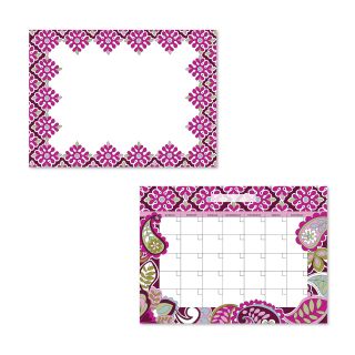 Wall Pops Very Berry Dry Erase Calendar and Memo Board   Decorative Dry Erase Boards
