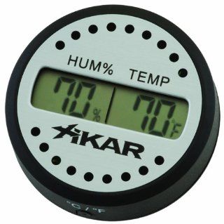 XIKAR Digital Round Cigar Hygrometer 832XI  Cigar Humidor Accessories  Home & Kitchen