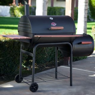 Char Griller Smokin Pro 1224 Charcoal Grill and Smoker