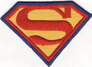 Superman Superhero Logo Chest Embroidered Iron on Patch